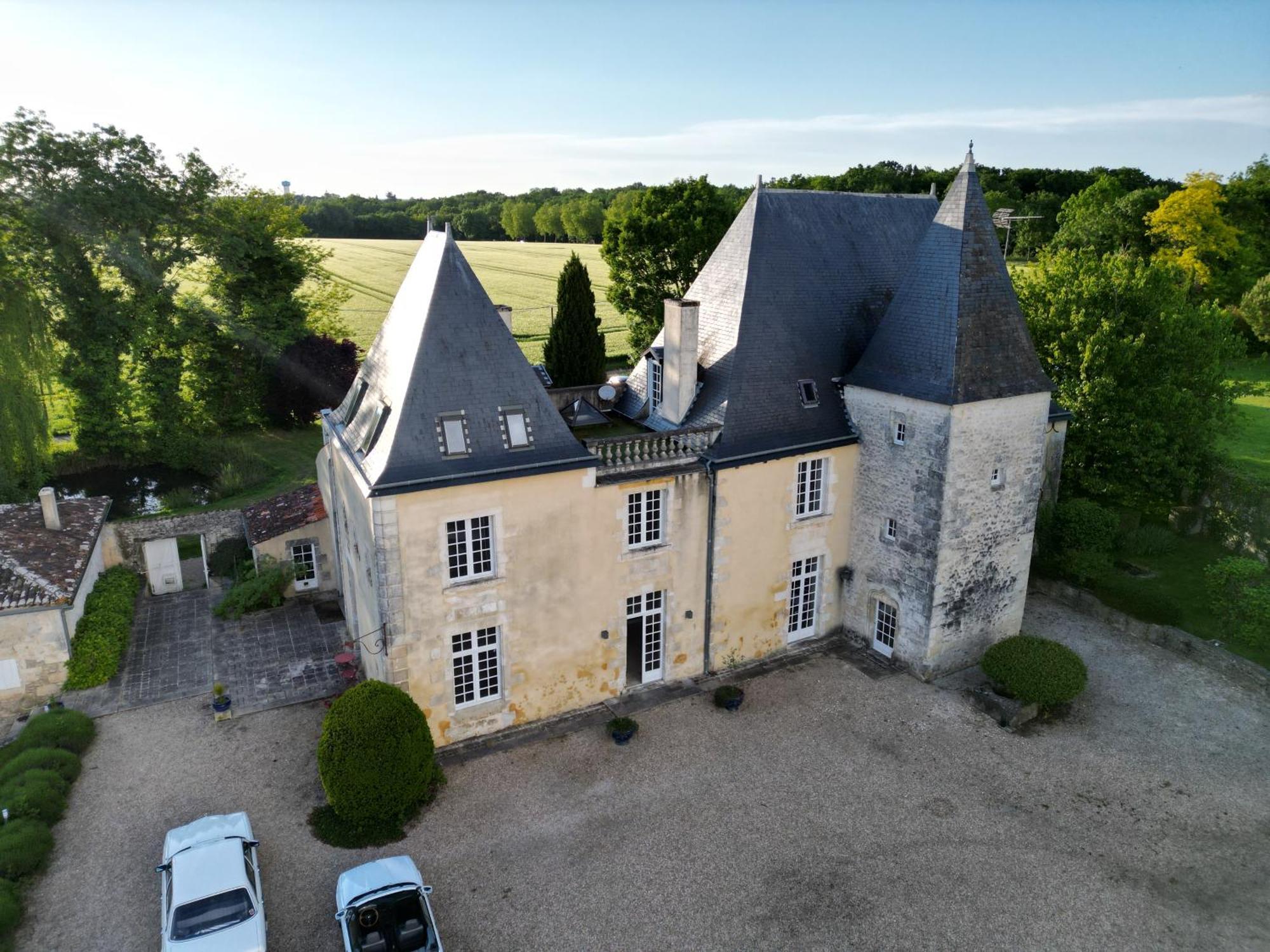 Chateau De La Vallade Saint-Porchaire Extérieur photo